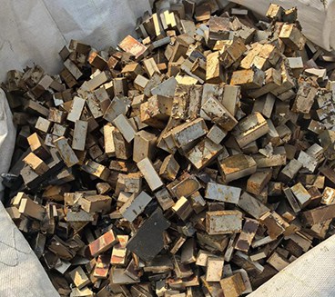 No recycled raw materials, no low-magnetism products